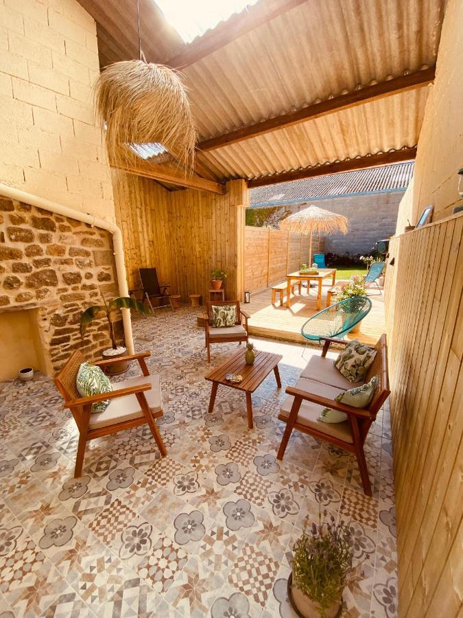 Gite « Le Patio » Villa Montfarville Ngoại thất bức ảnh